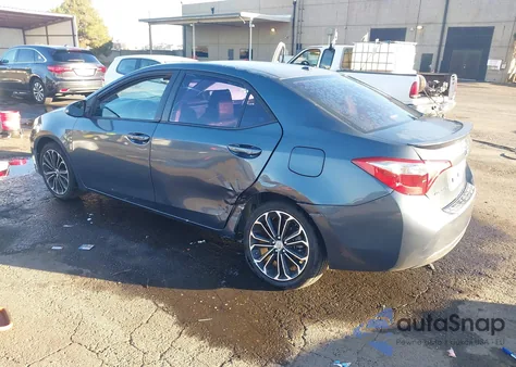 2014 Toyota Corolla S Plus from USA, damaged, VIN 5YFBURHE1EP060562